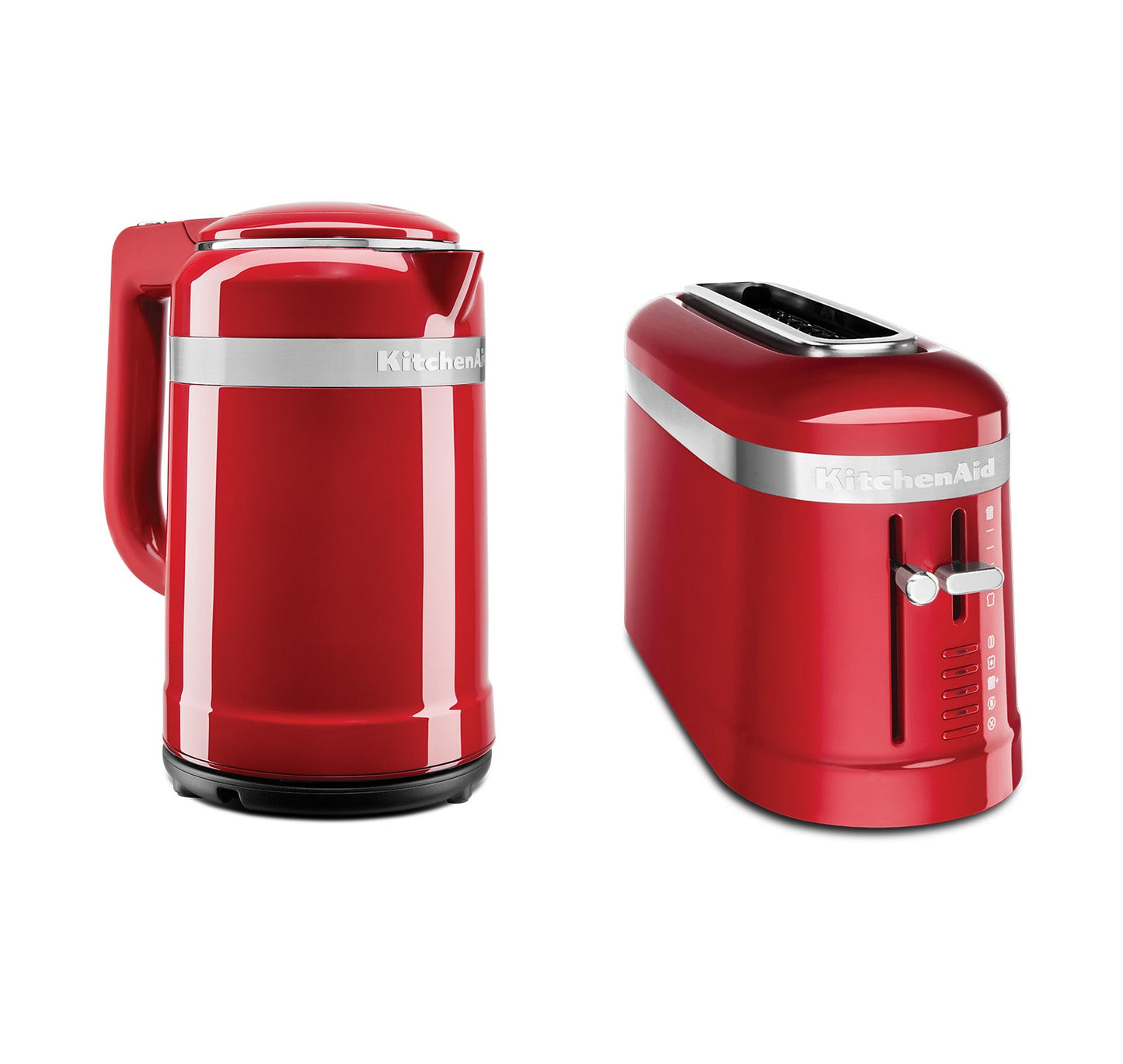 1.5L Design Electric Kettle KEK1565 + 2 Slice Long Slot Design Toaster KMT3115 Bundle