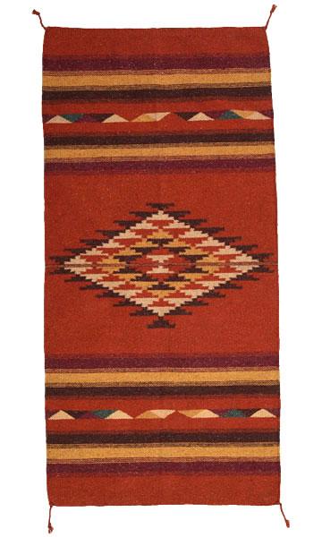 32" x 64" Handwoven Azteca Rug 20